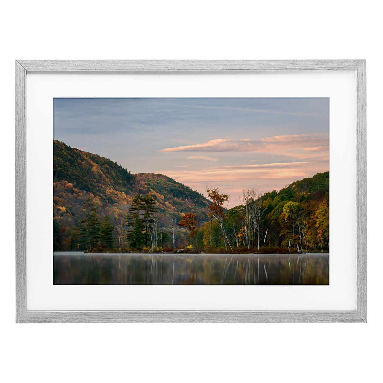 Stupell Industries Nature's Change Reflection Framed Print Under Glass, design by James Rodewald